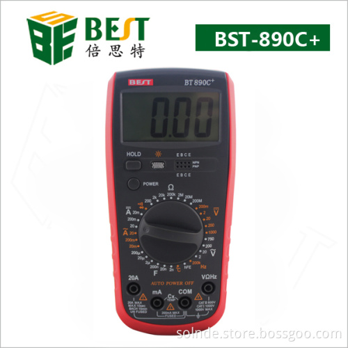 BEST 890C+ mini digital multimeter